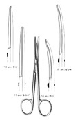 Operating Scissors,Slender Patteren